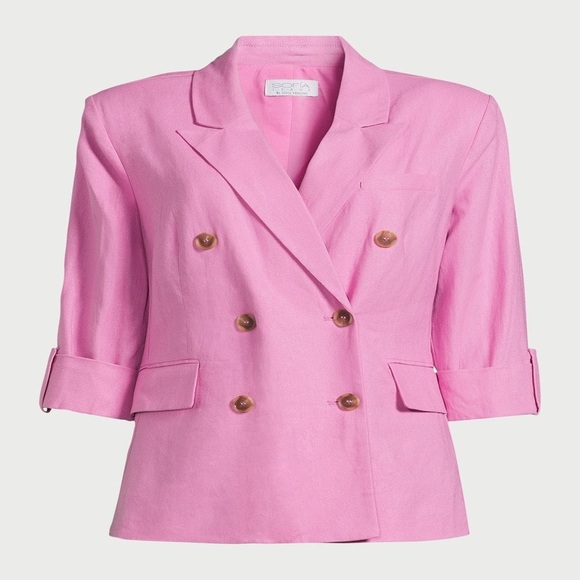 🆕 SOPHIA VERGARA Opera Mauve Sofia Blazer Size XL - Picture 5 of 6